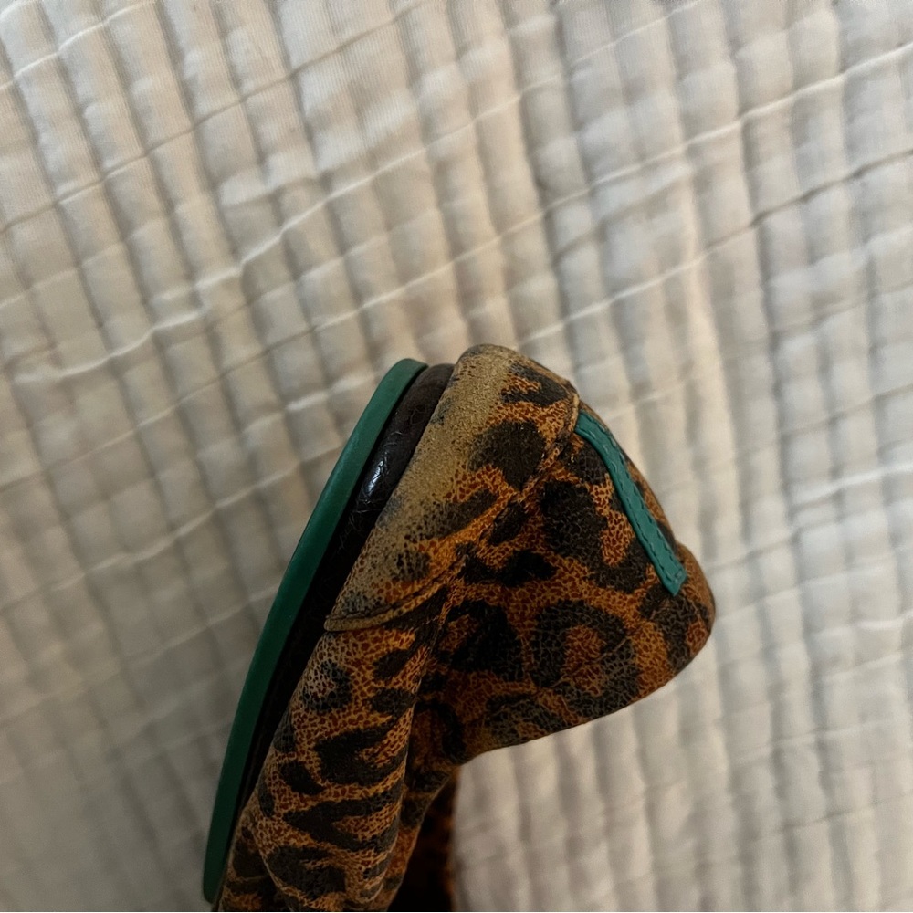 Tieks Leopard Print Ballet Flats Size 9 - image 3